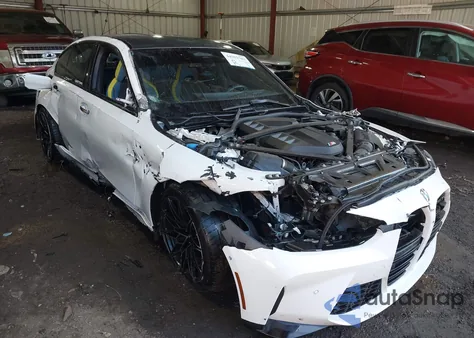 2024 BMW M3 Competition xDrive z USA, uszkodzony, nr VIN WBS43AY06RFS05425